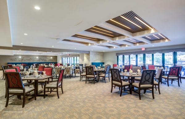 The Palazzo community dining room