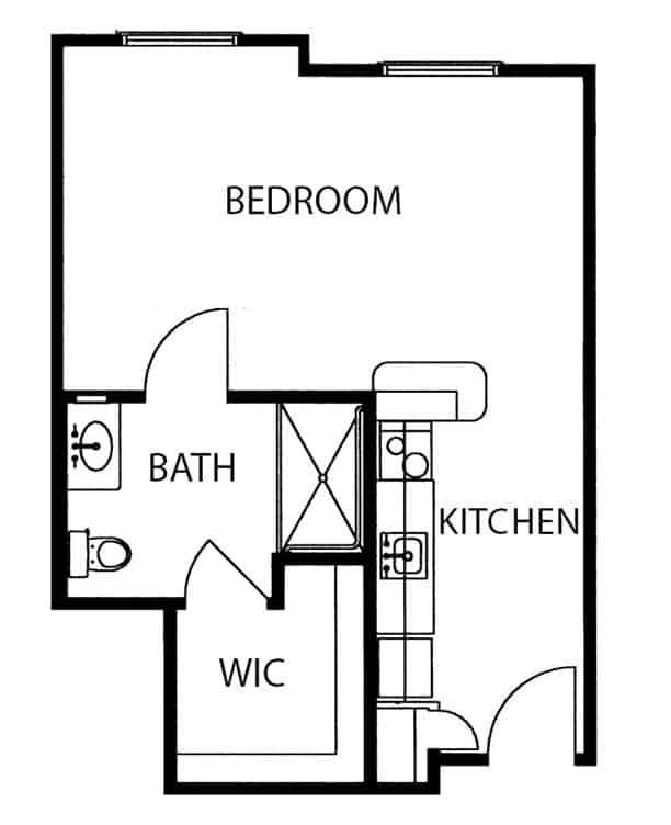 The Waterford at Mansfield Floor Plan1