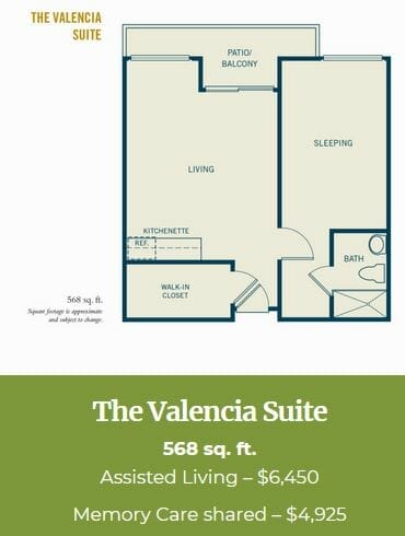 The Valencia Suite at The Groves