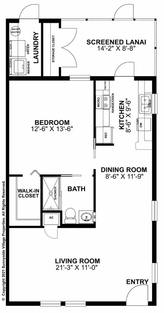 Sunnyside Village floor plan 3