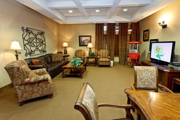 Common area and living space in Waterview
