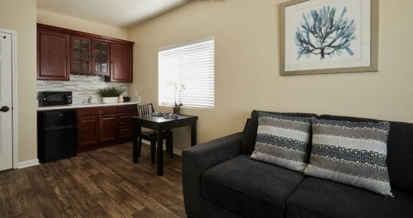 Whittier Place Living Area