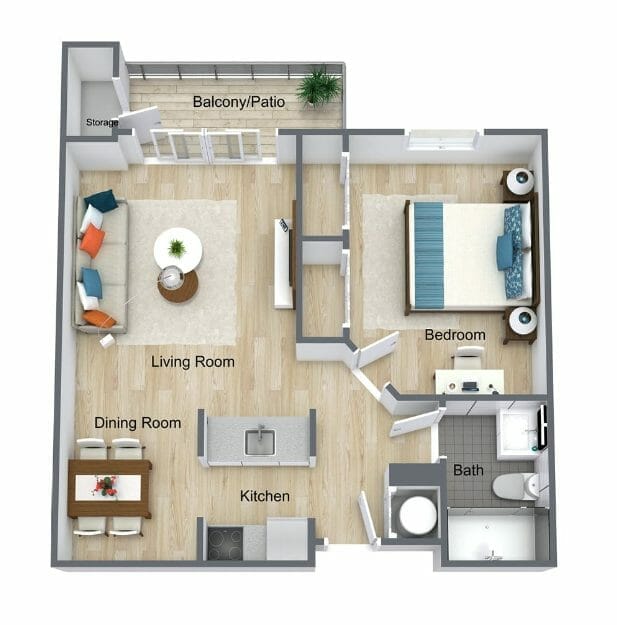 Wickshire Fort Lauderdale Floor Plan1