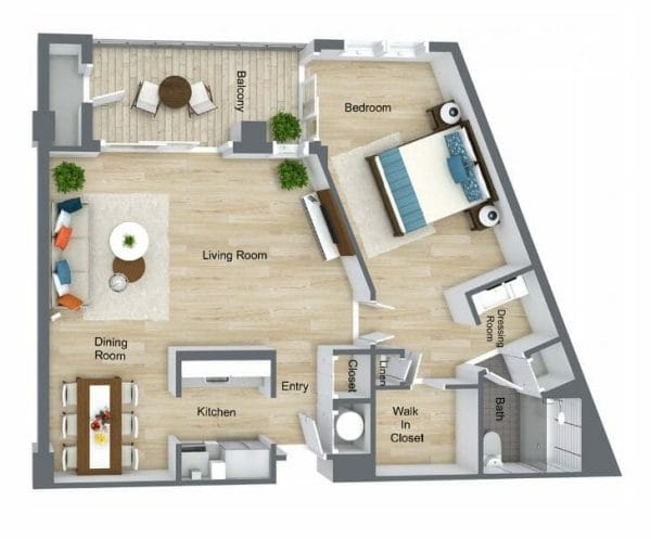 Wickshire Fort Lauderdale Floor Plan3