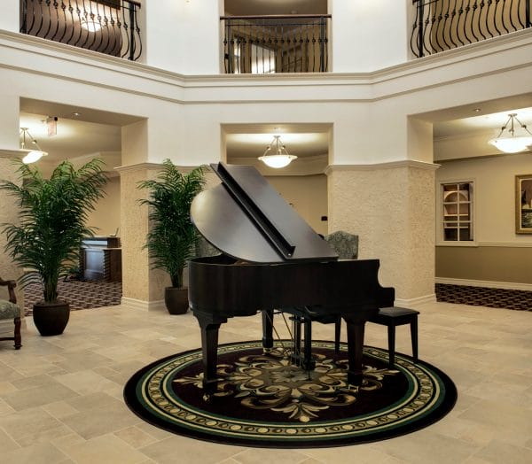 American House Zephyrhills Piano and Entry Way