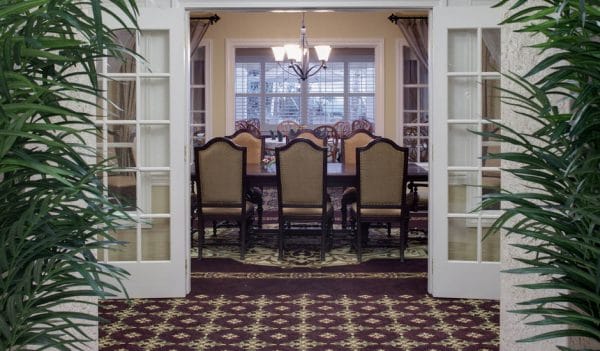 American House Zephyrhills Private Dining Room for Friends and Family