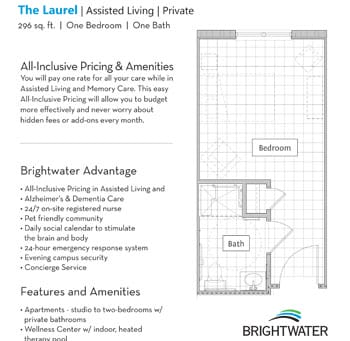 Brightwater Laurel floor plan