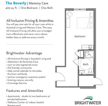 Brightwater Beverly floor plan