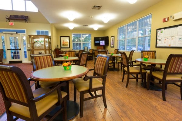 Elk Grove Park common area and activity room