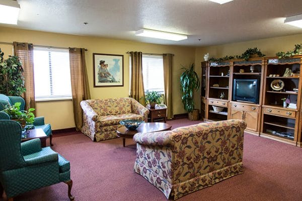 Community living room at Brookdale Fort Smith