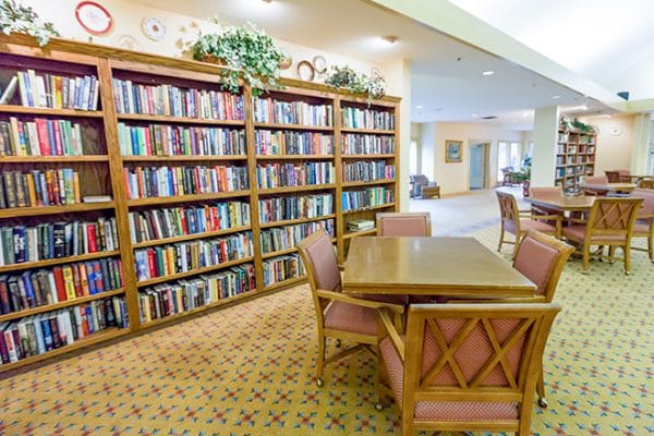 Community library in Brookdale Paulin Creek