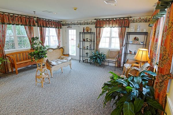 Common area and living space in Brookdale Sevierville