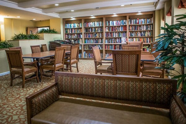 Library at Brookdale Uptown Whittier