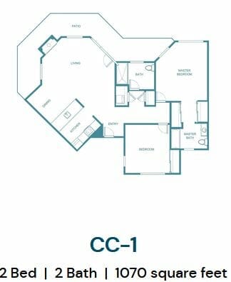 CC1 Floor Plan at Sierra Hills
