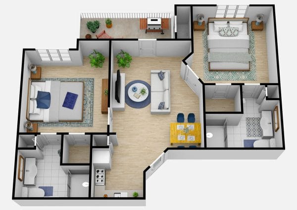 The Chateau Gardnerville floor plan 7