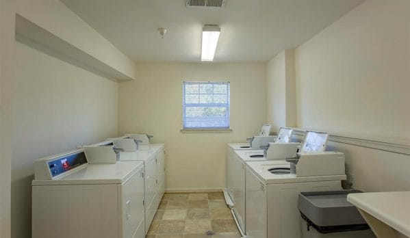 Chester Village Senior Apartments laundry room