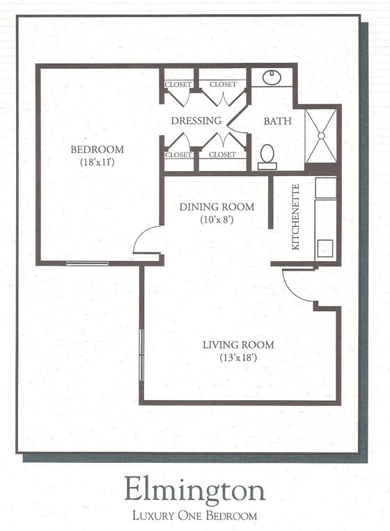 NHC Place, Anniston elmington floor plan