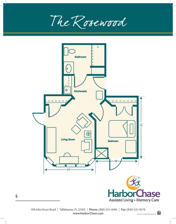 HarborChase of Tallahasee floor plan 2
