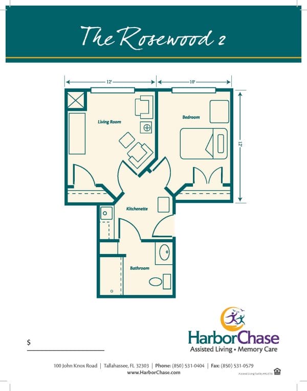 HarborChase of Tallahasee floor plan 3