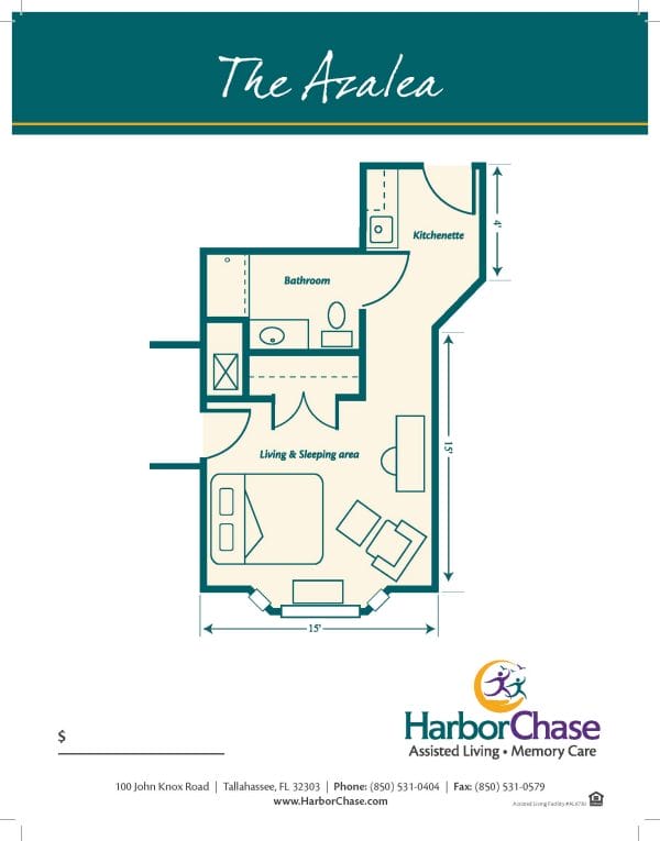 HarborChase of Tallahasee floor plan 5