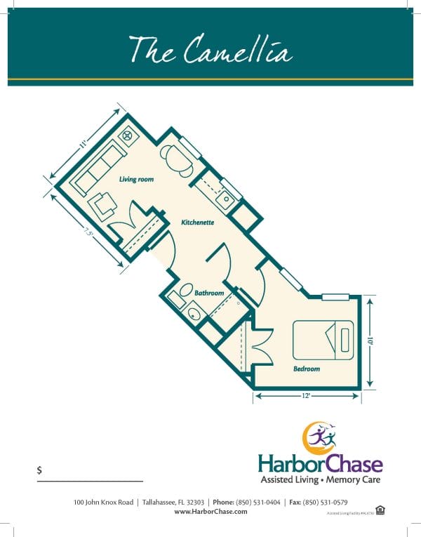 HarborChase of Tallahasee floor plan 6