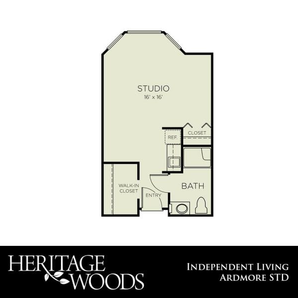 Heritage Woods Ardmore floor plan