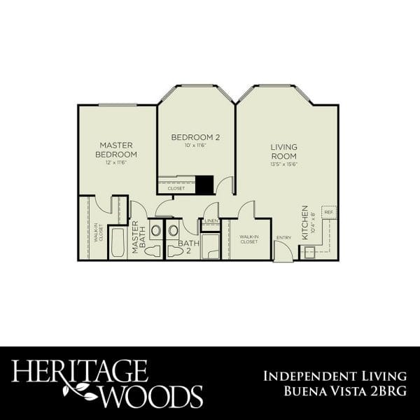 Heritage Woods Beuna Vista floor plan