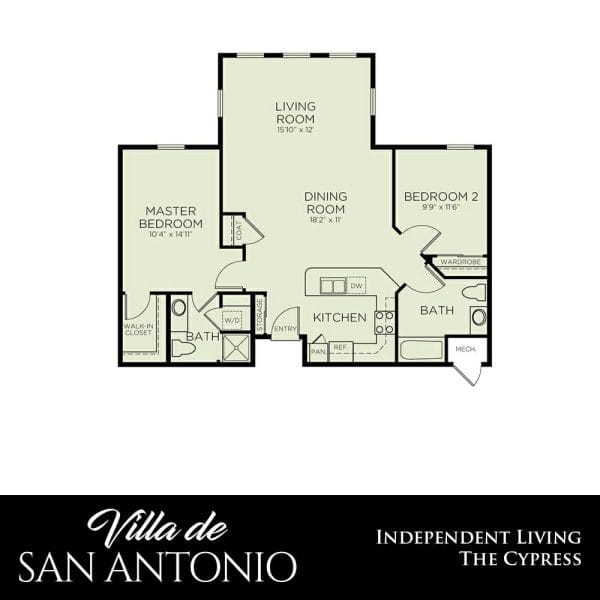 Villa de San Antonio floor plan 9