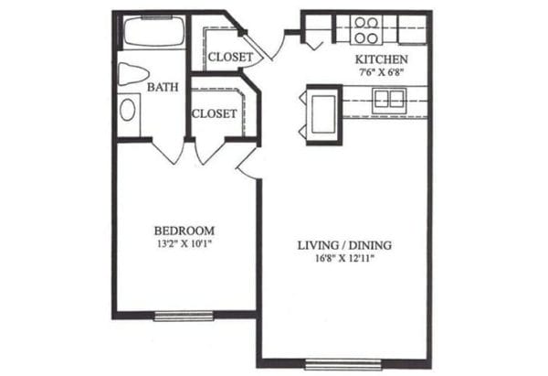 The Forum at Lincoln Heights floor plan 2