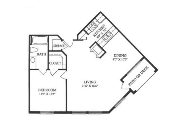 The Forum at Lincoln Heights floor plan 5