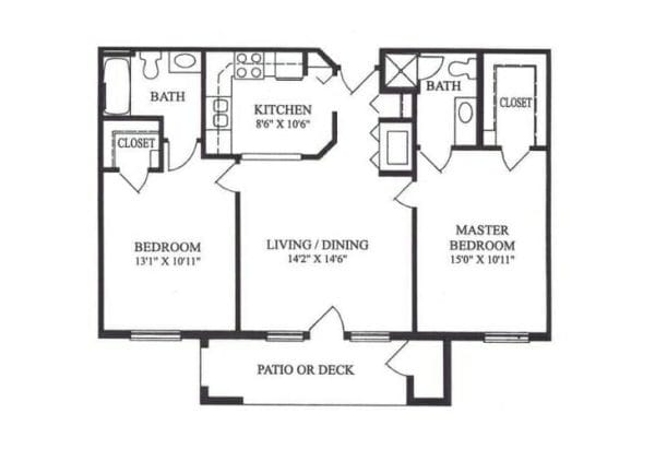 The Forum at Lincoln Heights floor plan 6