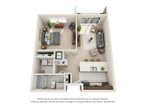 Baldwin House Lloyd’s Bayou floor plan 1