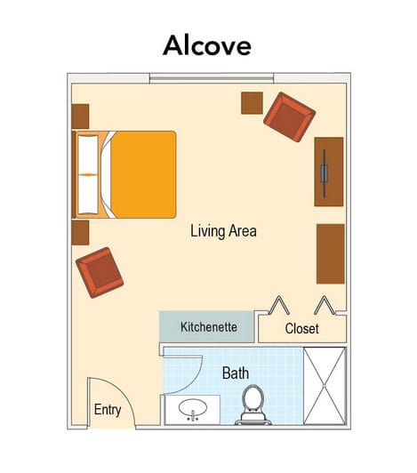 Grand Villa of Altamonte Springs Alcove floor plan