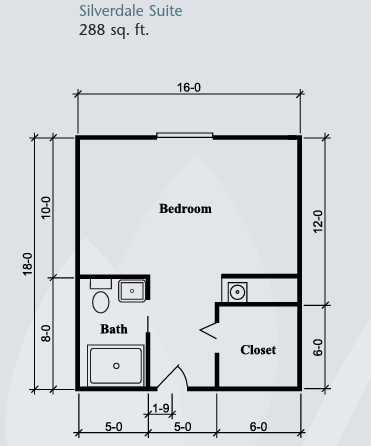Brookdale Spring Hill floor plan 1