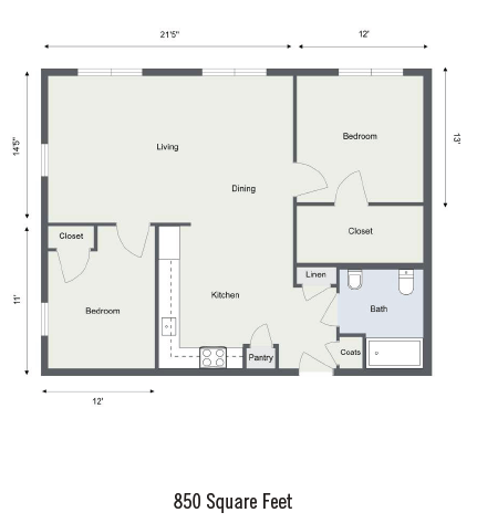 Cape Cod Senior Residences floor plan 2
