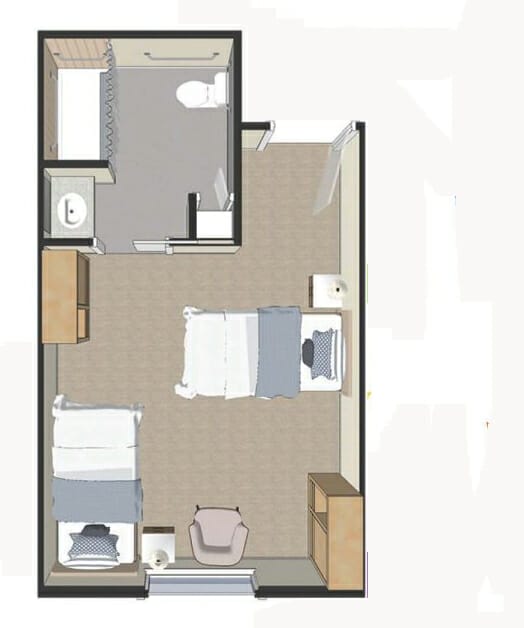 Capital Square at Tallahassee floor plan 2