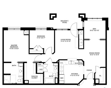 The Heritage at Brentwood floor plan 2