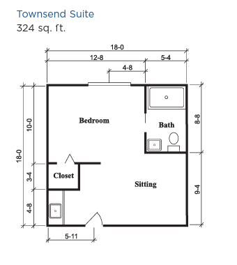 Brookdale Rotonda floor plan 2