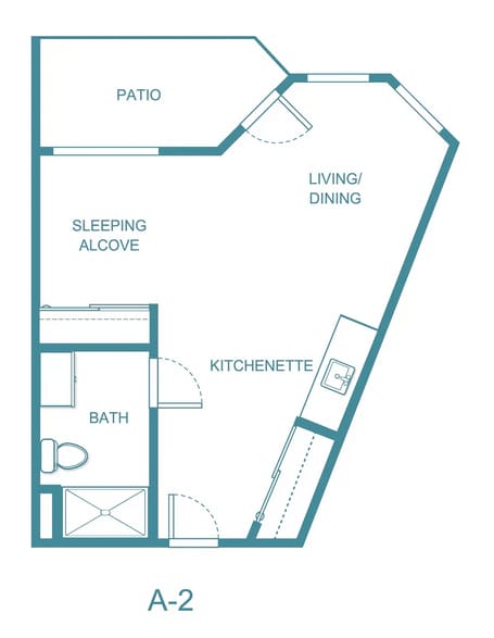 Andover Place floor plan 2