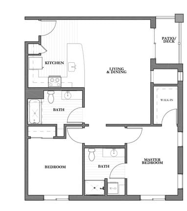Mountain Park Senior Living floor plan 2