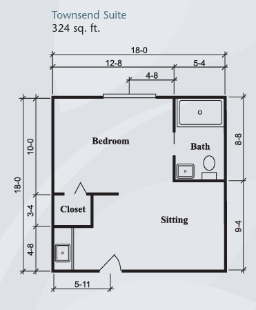 Brookdale Spring Hill floor plan 2