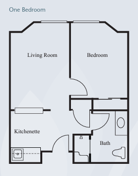 Brookdale Central Whittier floor plan 3
