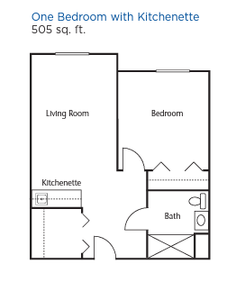 Brookdale Bonita Springs floor plan 3