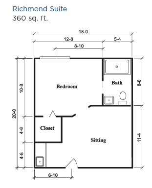 Brookdale Rotonda floor plan 3
