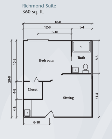 Brookdale Spring Hill floor plan 3
