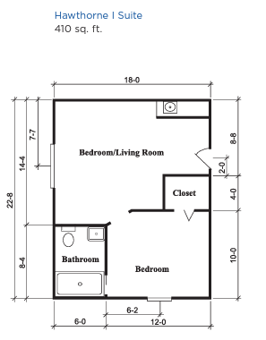 Brookdale Port Charlotte floor plan 4