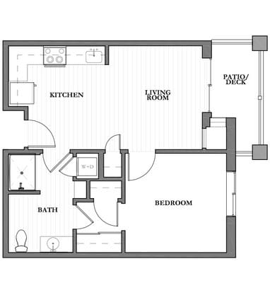 Mountain Park Senior Living floor plan 4
