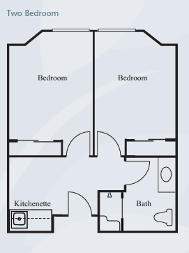 Brookdale Central Whittier floor plan 2