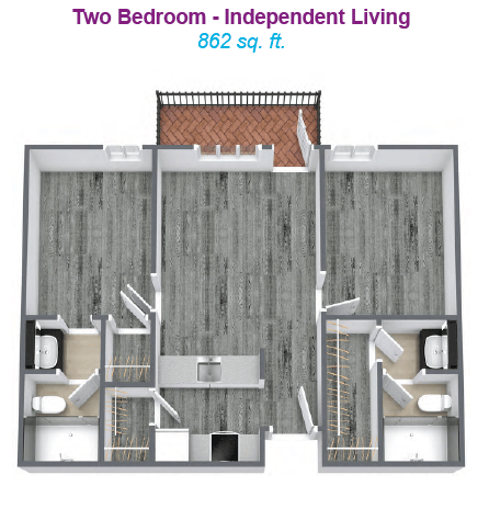 Vitality Living Pleasant Hills floor plan 4