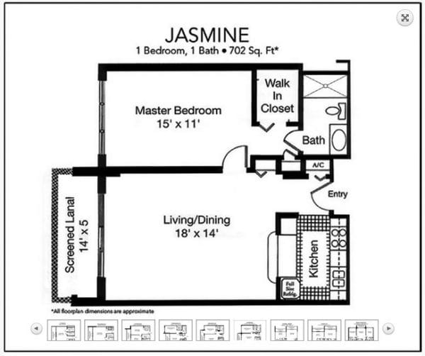 Sun Towers Jasmine floor plan